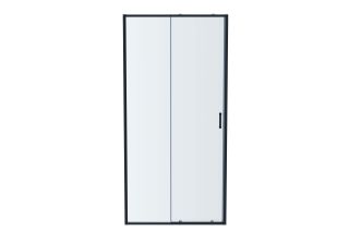 Душевая дверь двухэлементная Aquatek AQ ARI RA 10020GM 100 см оружейная сталь